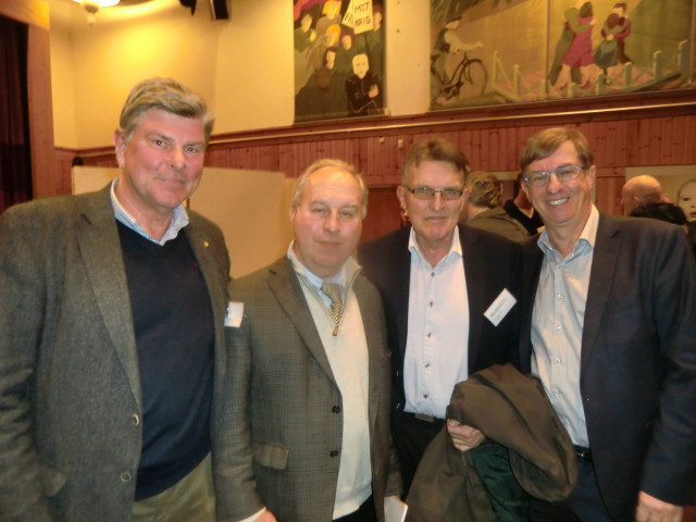 Claes Rosengren, Per Bill, Jan Nordlöf och Lennart Sjögren.