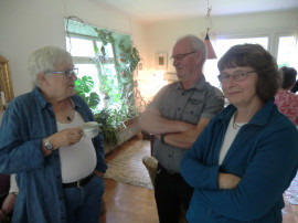Christina Löfgren, Anders Larsson och Bibbi Watkins